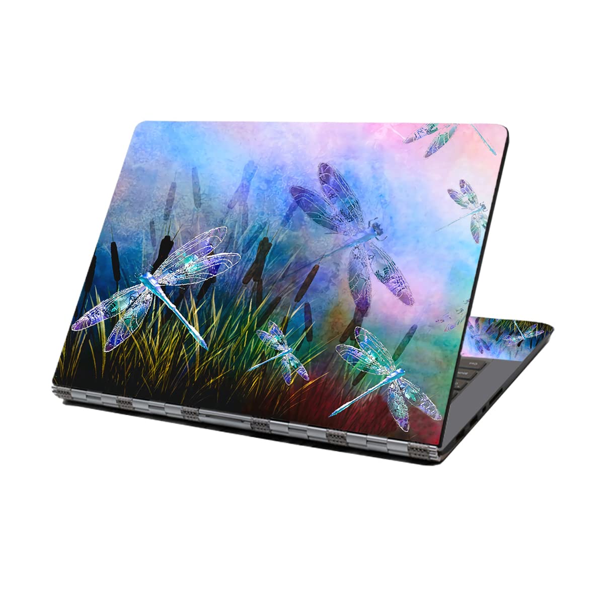 Floral Laptop Skin Decal – Colorful Removable Laptop Sticker