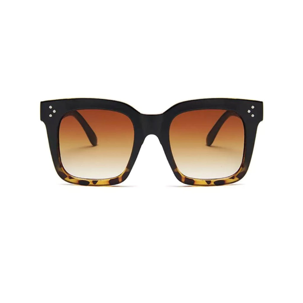 Adele Square Sunglasses with Protective Case
