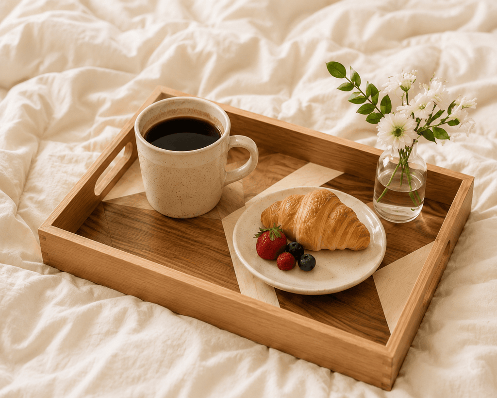 Artisan Wooden Serving Tray