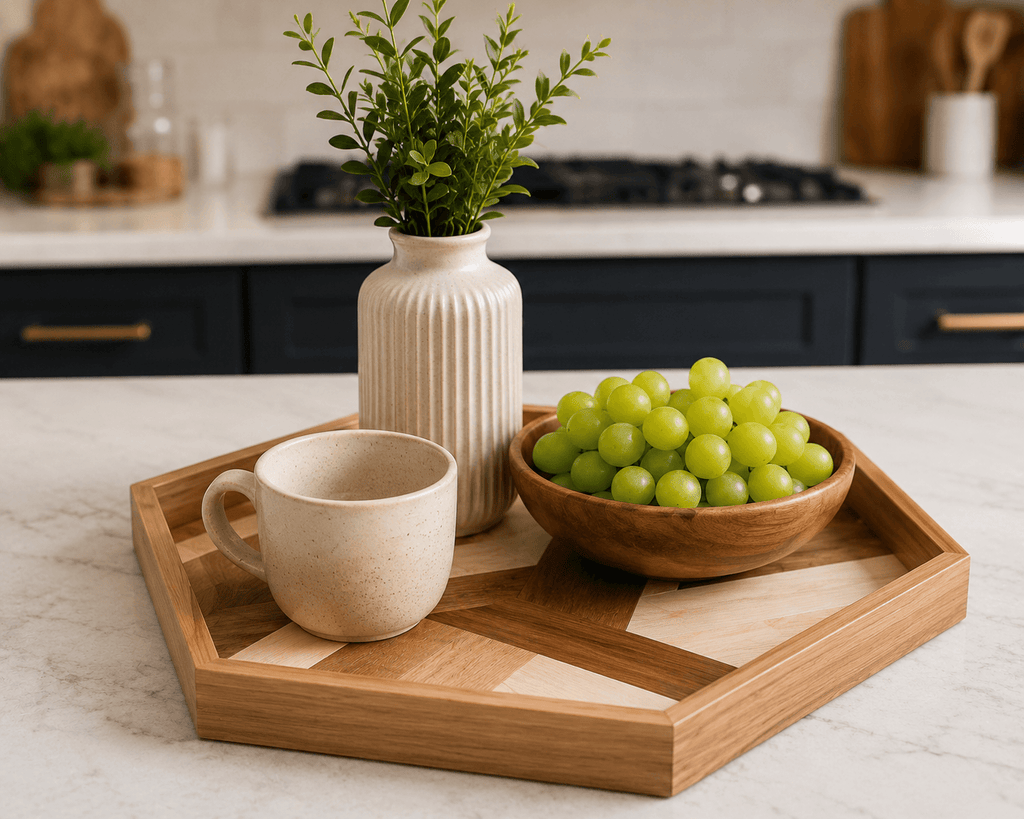 Artisan Wooden Serving Tray